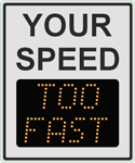 TC-600 display flashing "too fast" alert