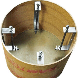 concrete form kit for mounting pole base