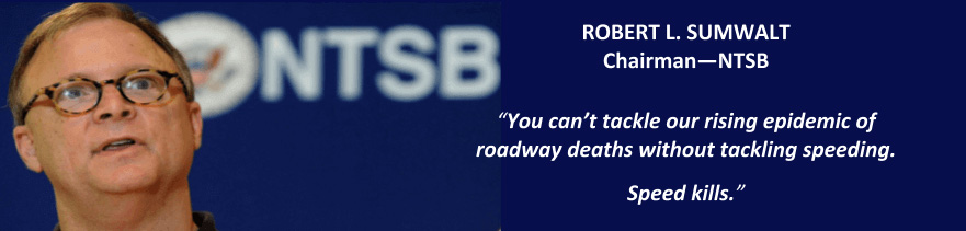 Robert L. Sumwalt, chairman of the NTSB - Speed Kills