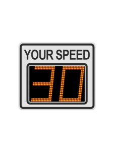 TC-400 speed sign 11-inch LED display